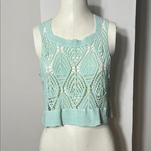 POL  Crochet Tank Top